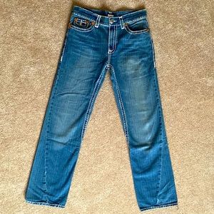 TRBJ: “Joey” Jeans w/Thick white Threading
